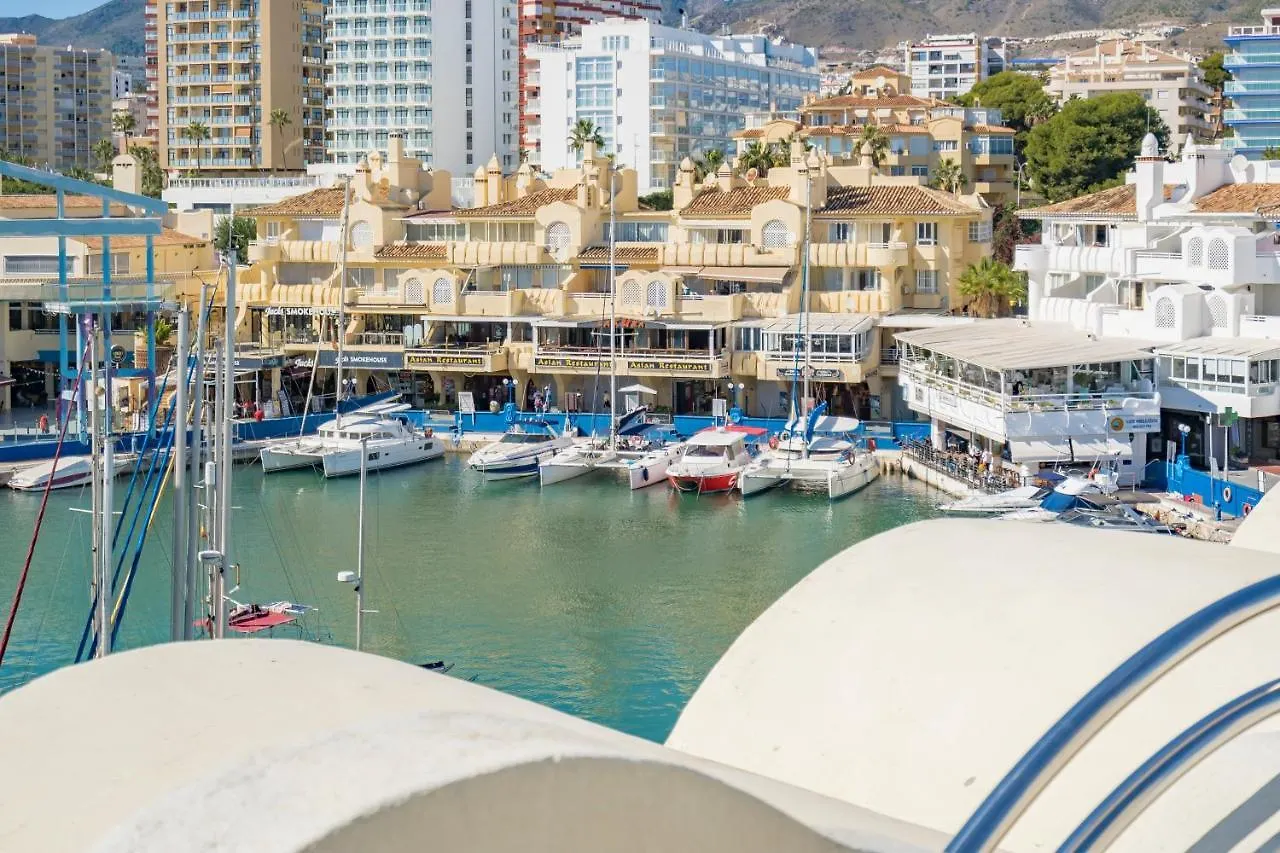 Malaga Puerto Benalmadena: Seaside Apartment with Pool and Marina Views  Benalmadena